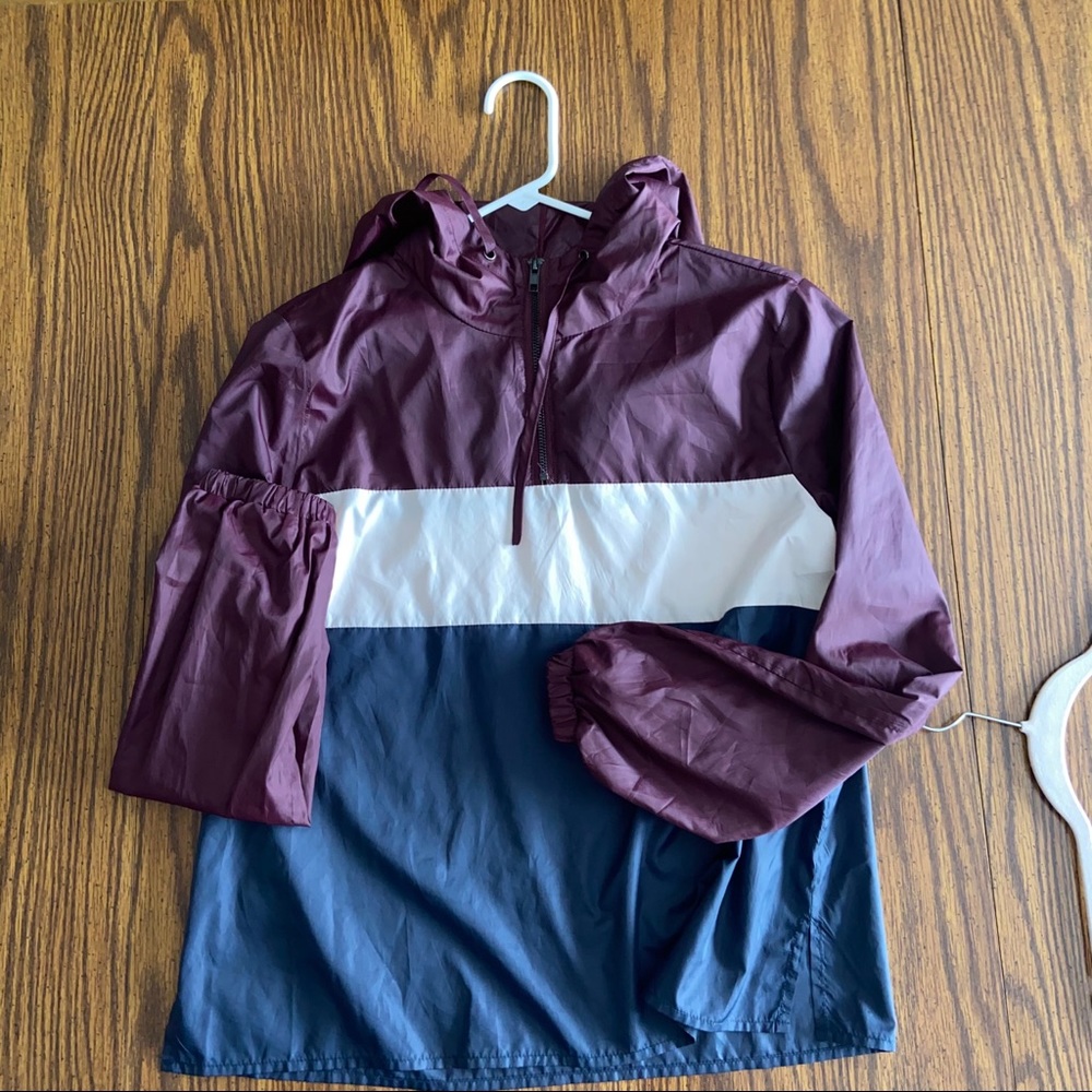 Colorblock windbreaker jacket - Picture 2 of 5